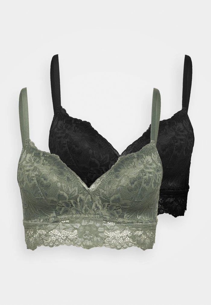 Soutien-Gorge ANNA FIELD Anna Field 2 Pack Vert Femme | LDX-2026124